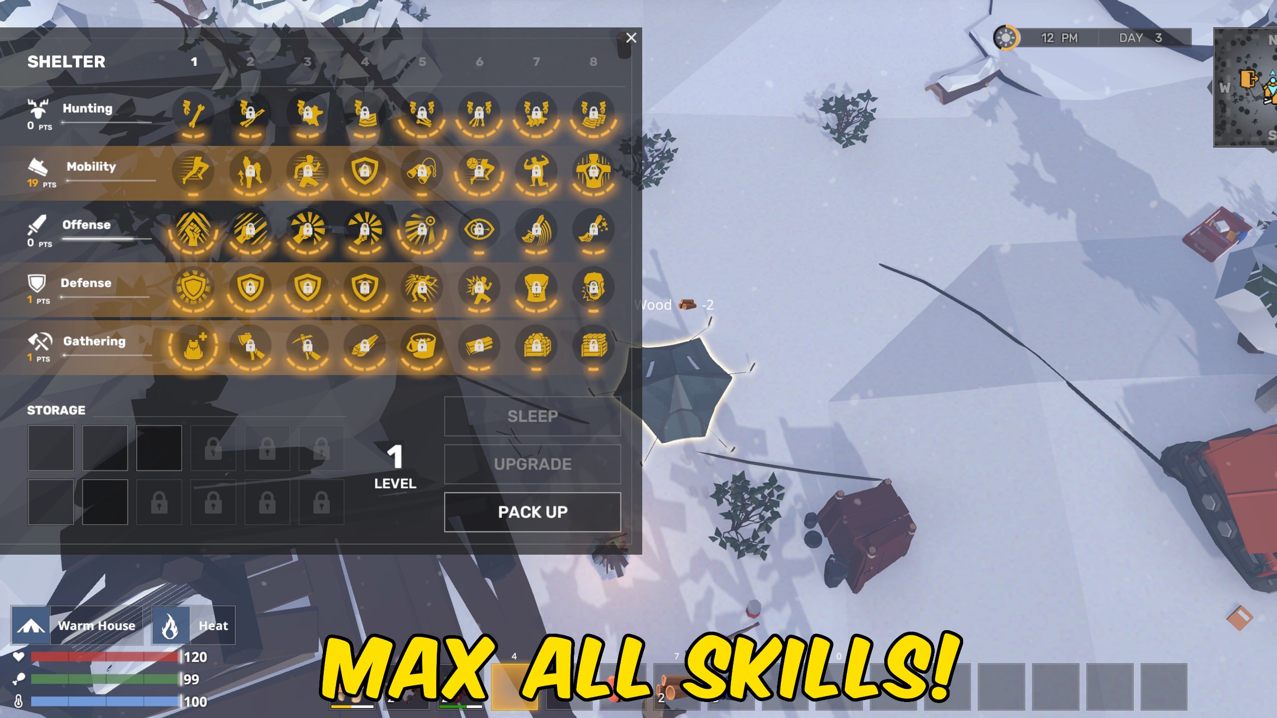 The Wild Eight — XP & Skill Manager